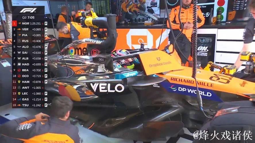 F1英国站排位赛:维斯塔潘摘得杆位,迈凯伦占据二三名 F1英国站排位赛:维斯塔潘摘得杆位,迈凯伦占据二三名